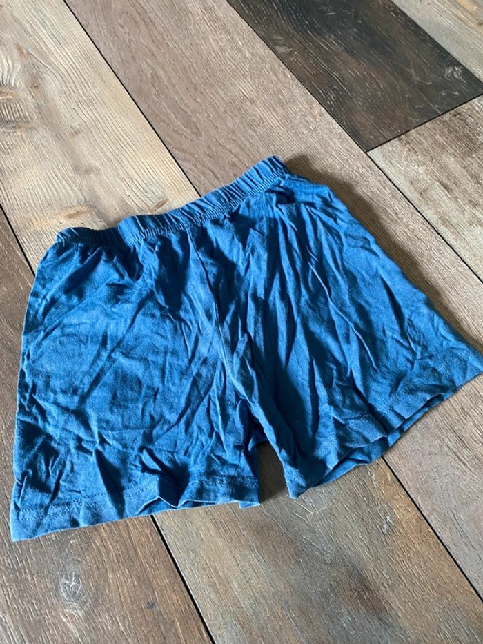 Short pyjama bleu U collection 3 ans