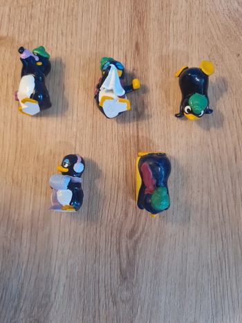 Lot figurines Vintages Kinder Pingouins