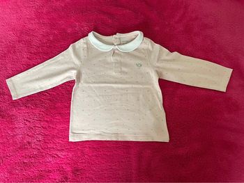 T-shirt manches longues Obaïbi 12 mois - 74 cm