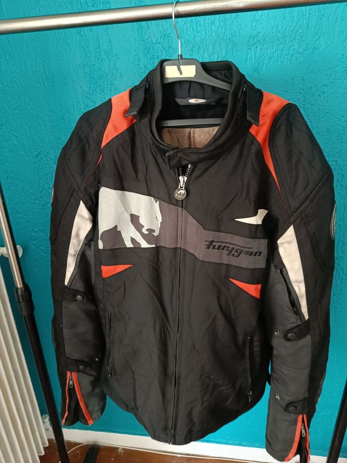 Blouson moto furygan taille XL protection épaule dorsale et coude. - photo numéro 9