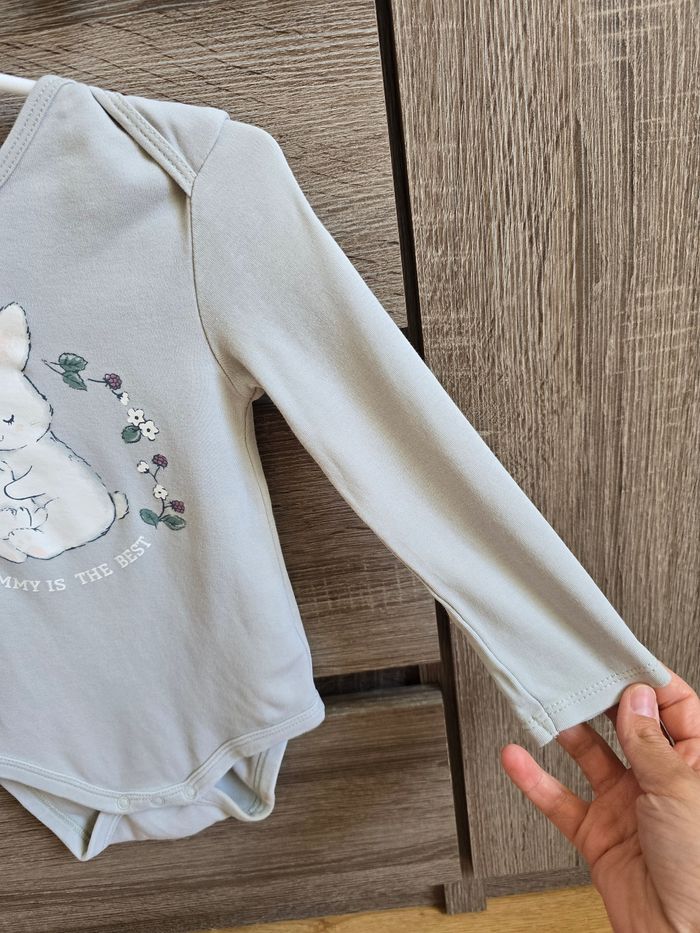 Vêtement Bébé Fille - Body lapin - C&A- 12/18 mois 86 cm - photo numéro 3
