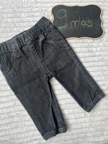 Jean noir Kiabi 9 mois