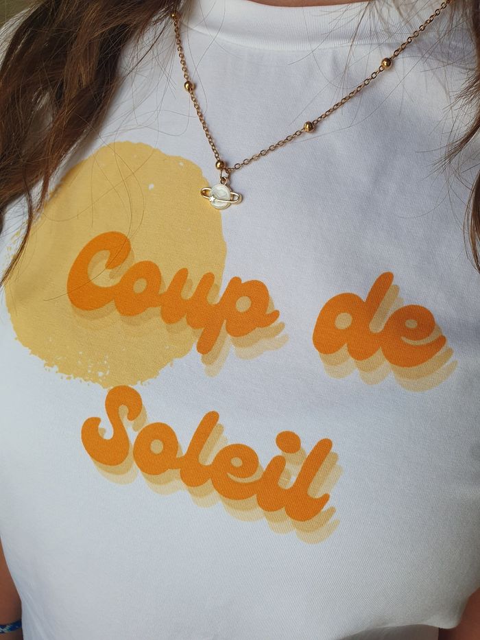 T-shirt Coup de soleil Taille 8 ans - photo numéro 5