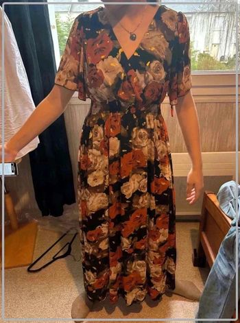 Magnifique robe longue taille m/l