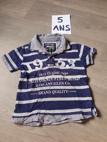 Polo 5ans garçon