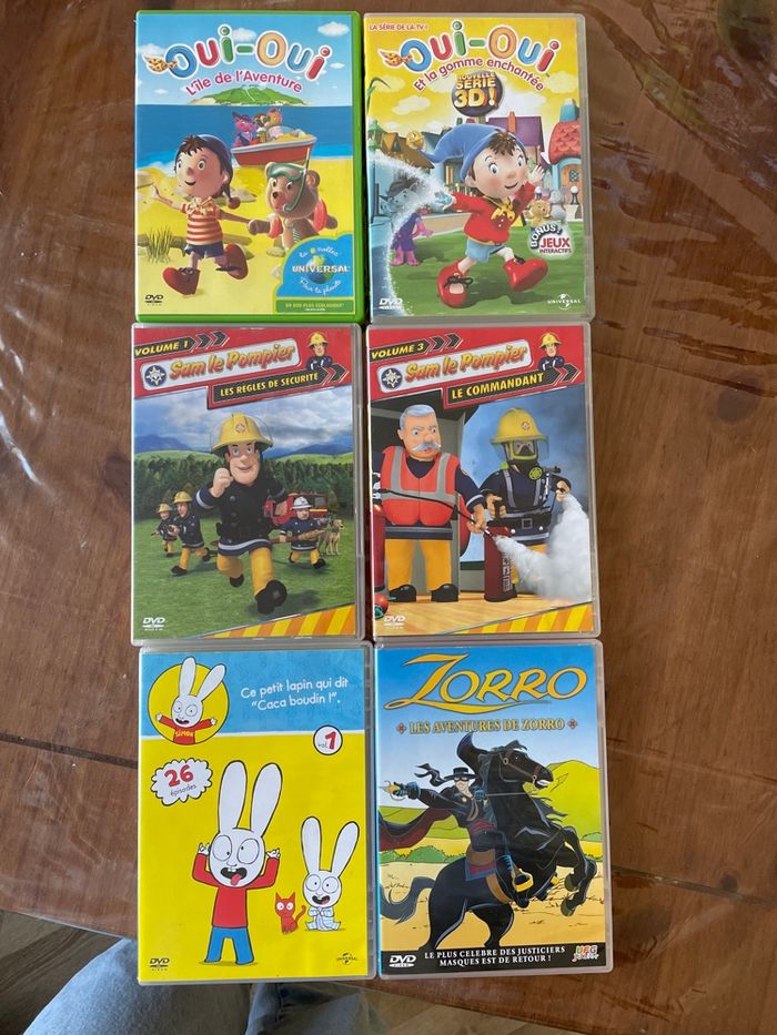 Lot de 6 dvd
