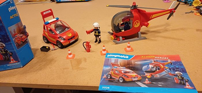 Playmobil pompiers 71724 - photo numéro 2