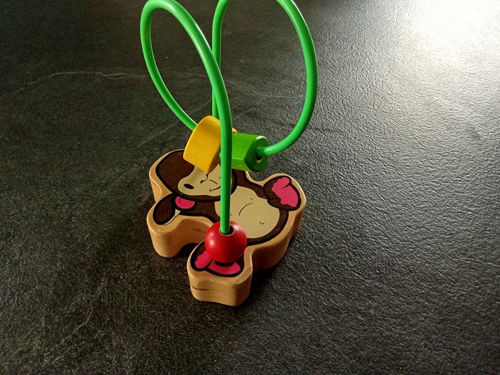 Singe boulier - jeu de motricité fine