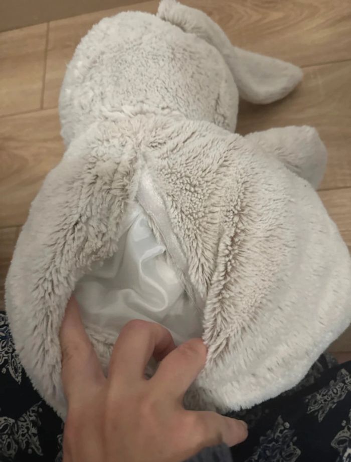 Rangé pyjama peluche lapin - photo numéro 3