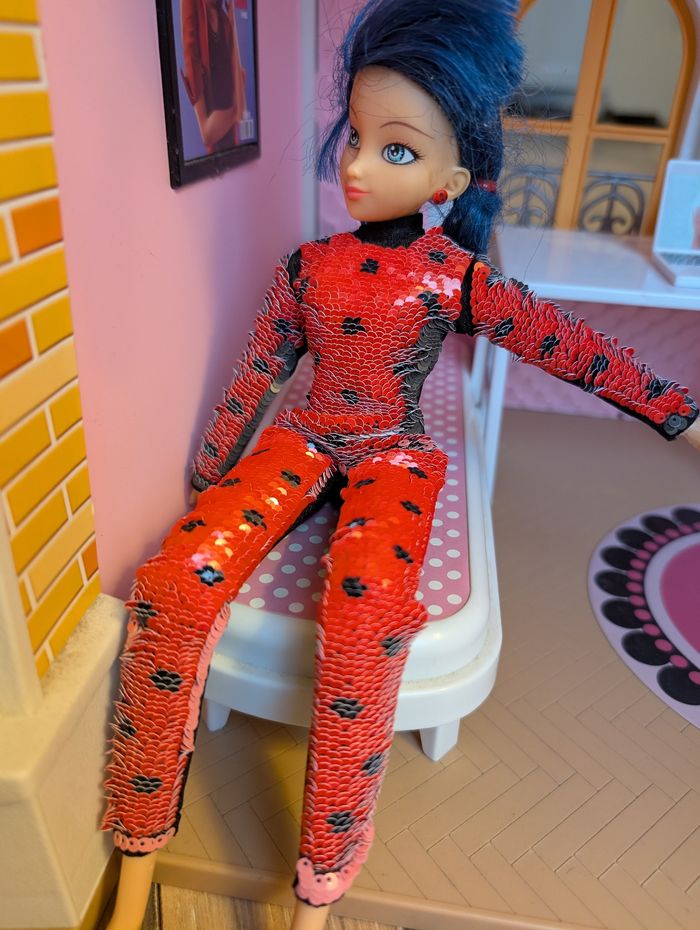 Chambre Miraculous lady bug marinette - photo numéro 4