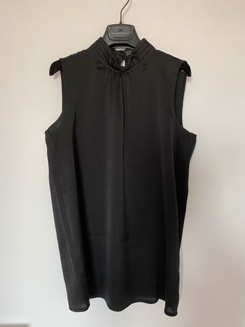 Débardeur noir esprit taille s