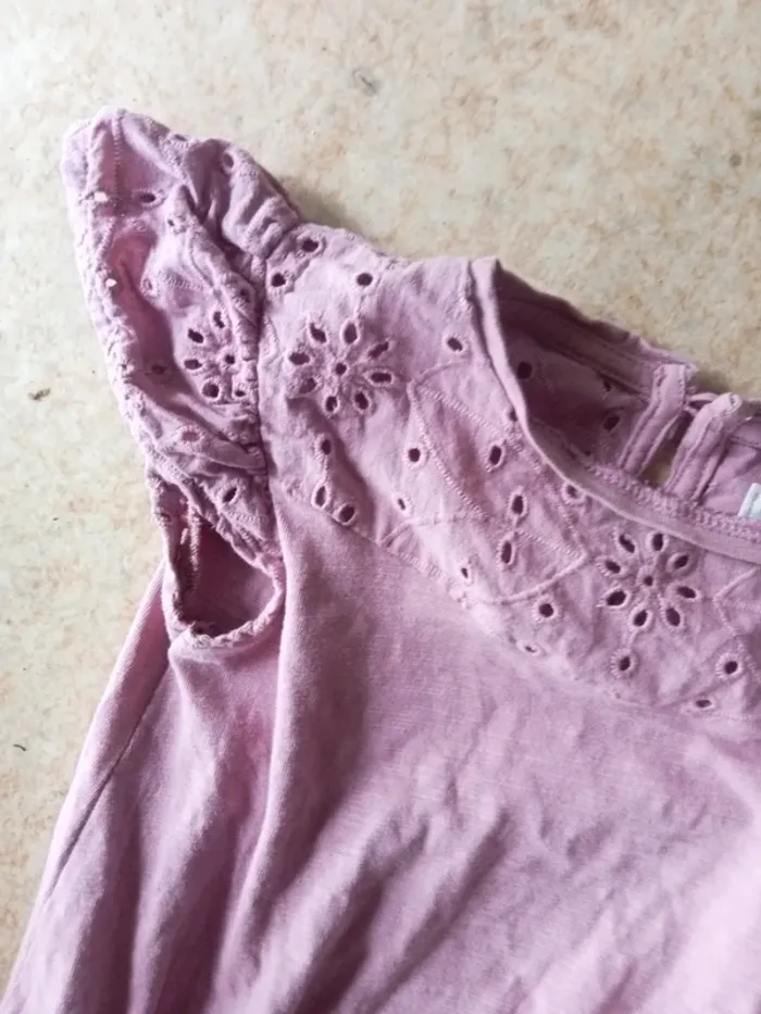 Robe broderie 3ans fille Vertbaudet - photo numéro 2