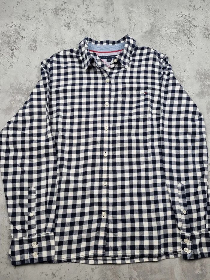 Chemise à carreaux Tommy Hilfiger – Taille L/40 Femmes - photo numéro 3