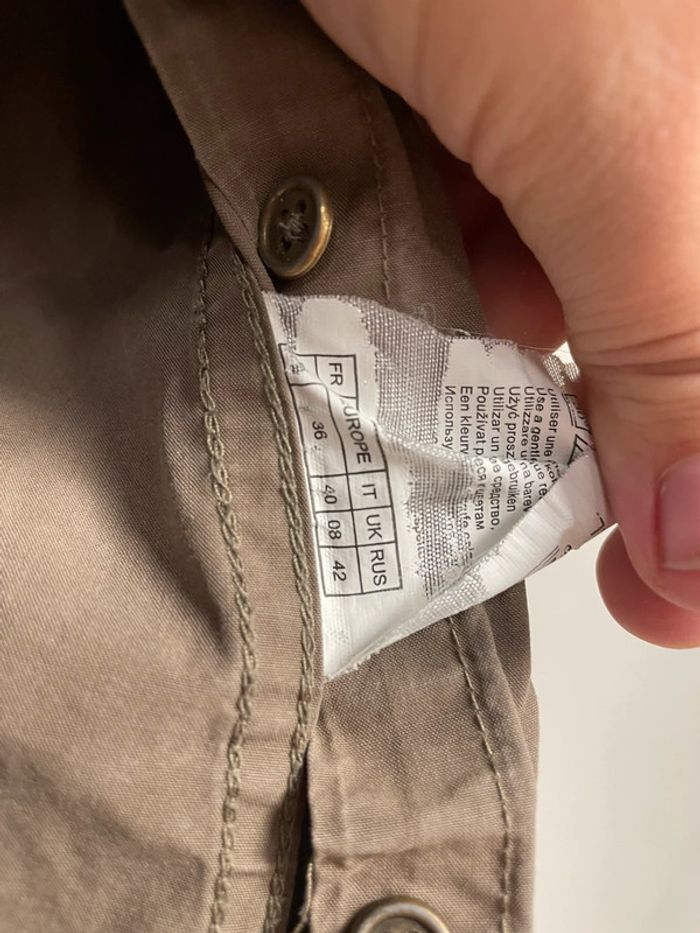 chemise femme kaki taille 36 - photo numéro 5