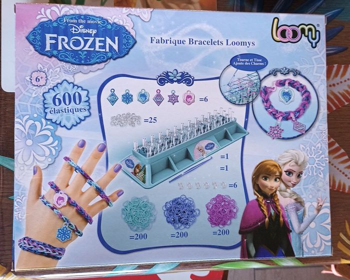 Fabrique à Bracelet Loomys Frozen - photo numéro 5