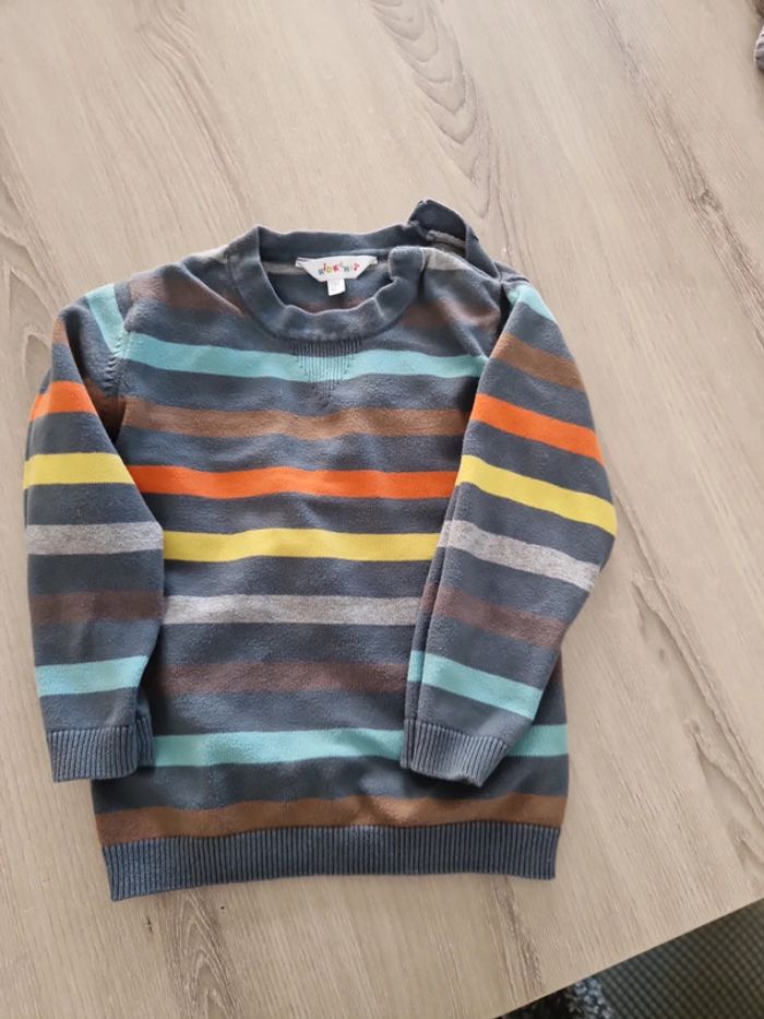 Pull à rayures - photo numéro 2