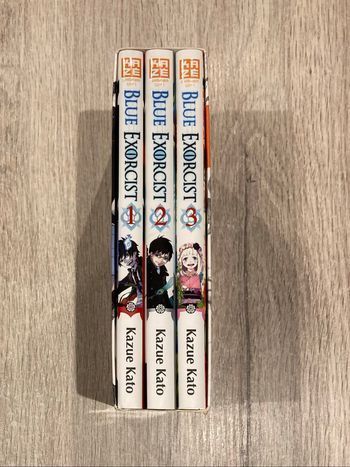 Coffret Blue Exorcist Tomes 1-2-3