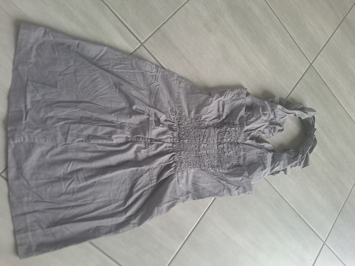 Robe dos nu gris NafNaf Taille S - photo numéro 9