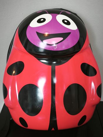 Sac à dos pour enfants en forme de coccinelle 