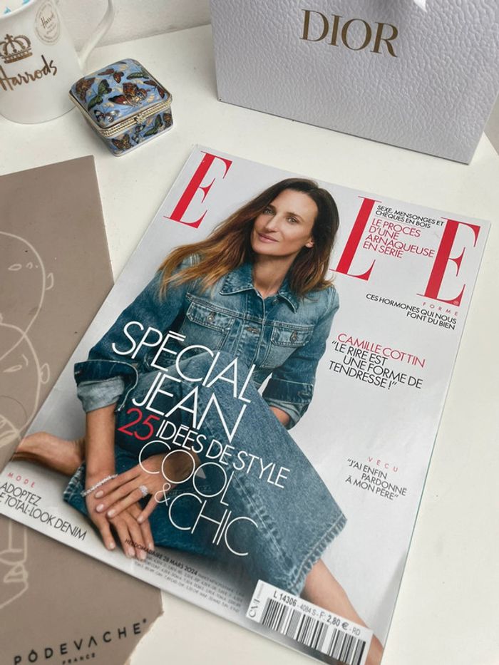 Magazine ELLE - Camille Cottin - Mars 2024