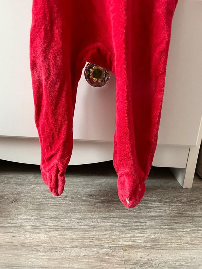 Grenouillère Ángel Or Devil Halloween noël bébé fille neuf mois rouge blanc coup - photo numéro 2