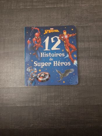 Livre 12 histoires super héros