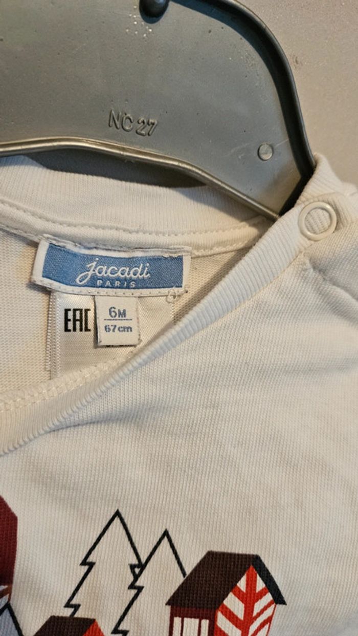 Tshirt jacadi blanc - photo numéro 3