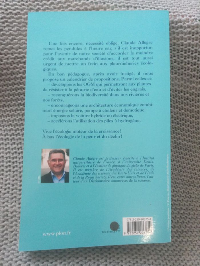 Claude Allègre - Ma vérité sur la planète - photo numéro 2