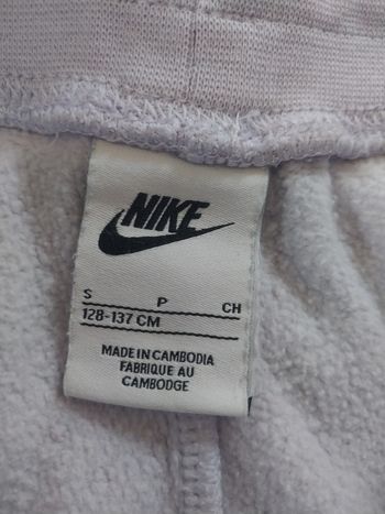 Jogging Nike enfant parme clair logo brodé 128-137 cm 8/10 ans