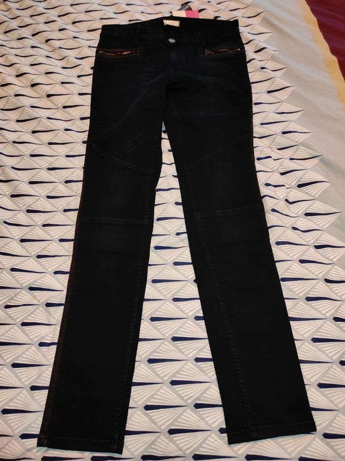 Jeans Promod t42 neuf bleu/noir - photo numéro 3