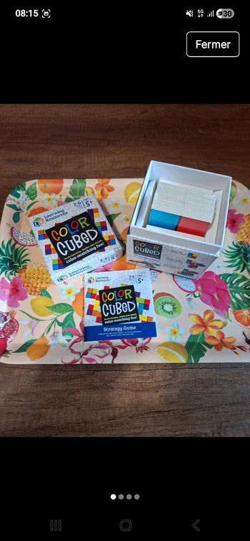 Jeu Color Cubed Learning Resources neuf