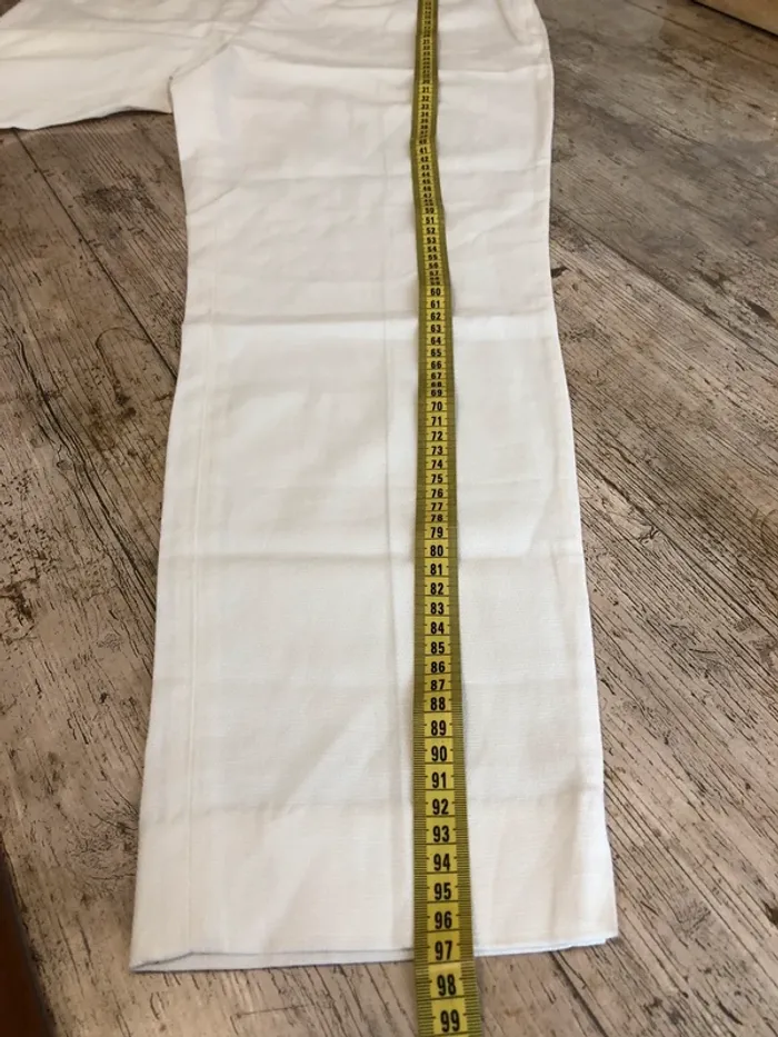 Pantalon écru Naf Naf neuf - photo numéro 14