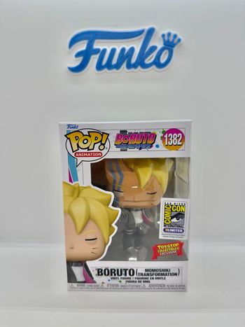 Funko Pop Boruto Momoshiki Transformation 1382 SDCC 2023