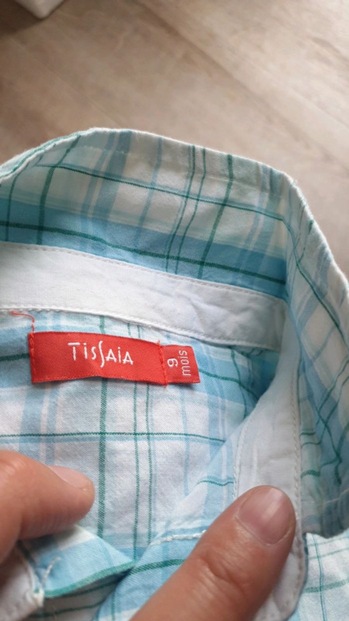 Chemise tisaia motif carreau - photo numéro 5