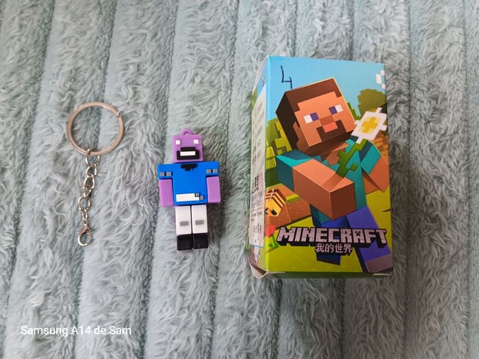 Porte clé minecraft 4