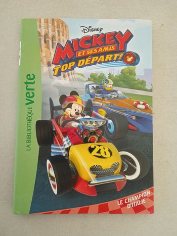 Livre Bibliothèque verte Mickey