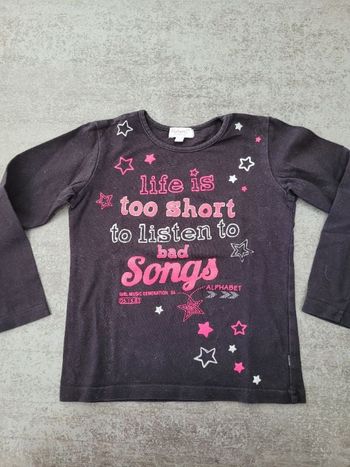 Tee-shirt manches longues  - 4 ans -