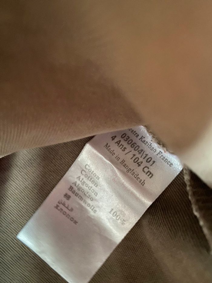 Joli sous-pull marron Orchestra T. 4 ans/104 cm garçon TBE - photo numéro 5