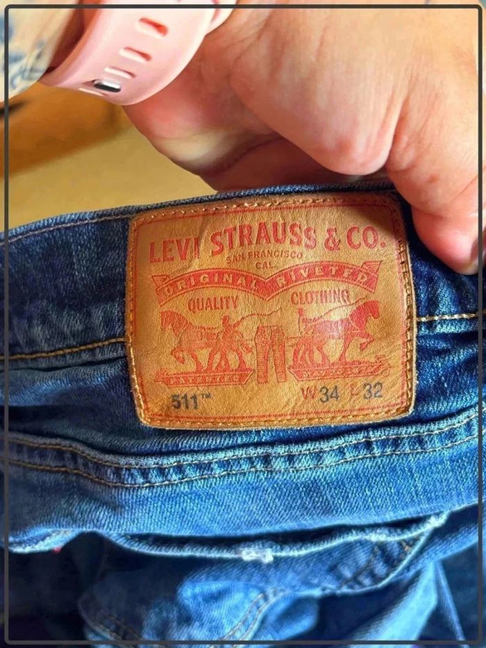 Jeans levi's homme troué taille 44 - photo numéro 7