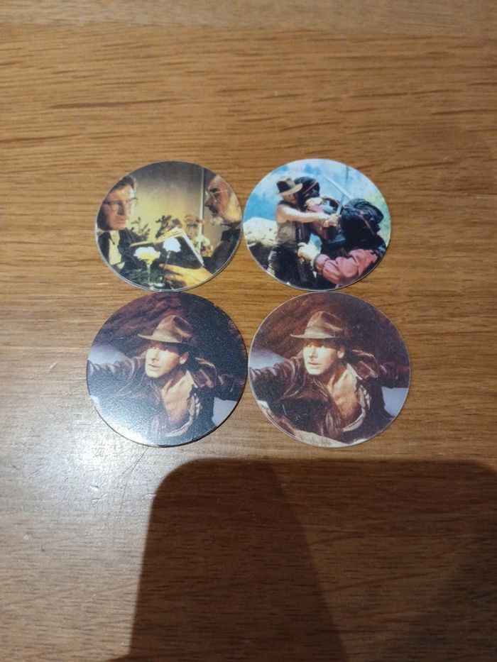 Lot pog bntroc's indiana jones - photo numéro 11