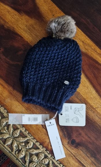 Bonnet bébé Ikks T/39 (1-6)mois neuf 