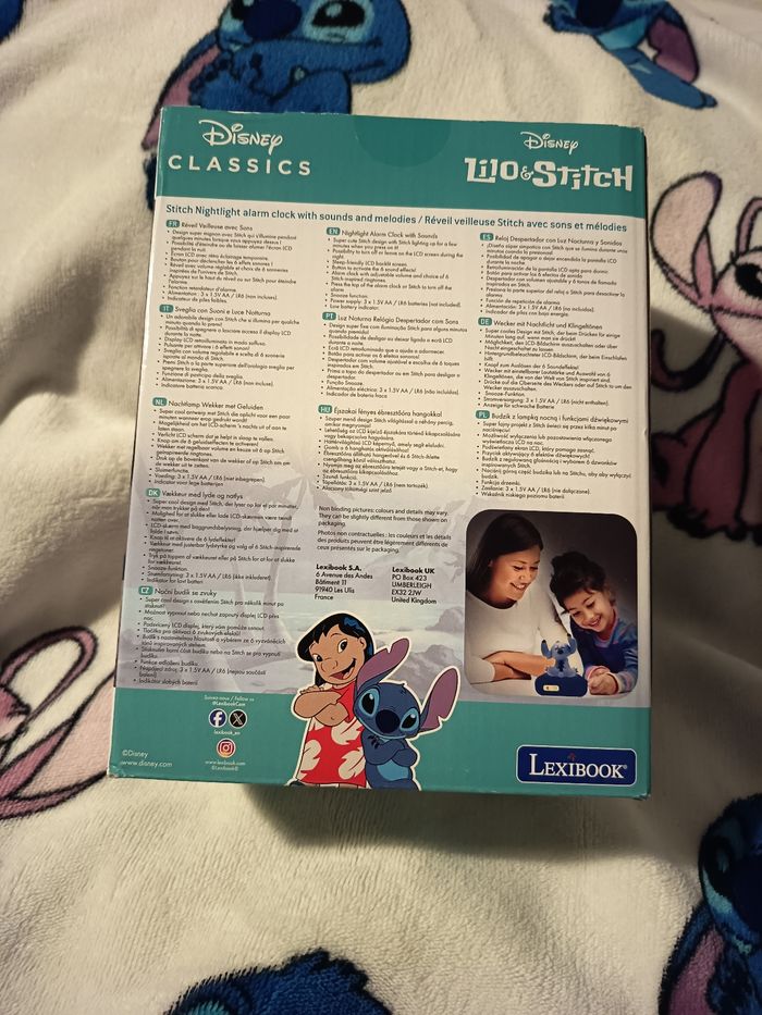 Réveil stitch  Lexibook - photo numéro 4