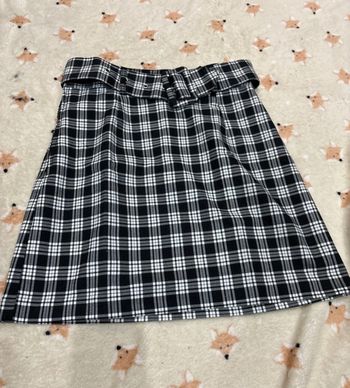 Jupe à carreaux courte
