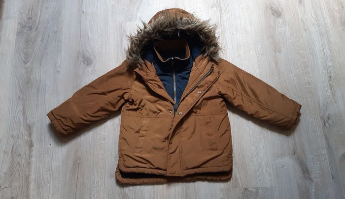 Manteau chaud garçon 4-5A