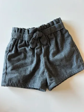 Short hiver gris