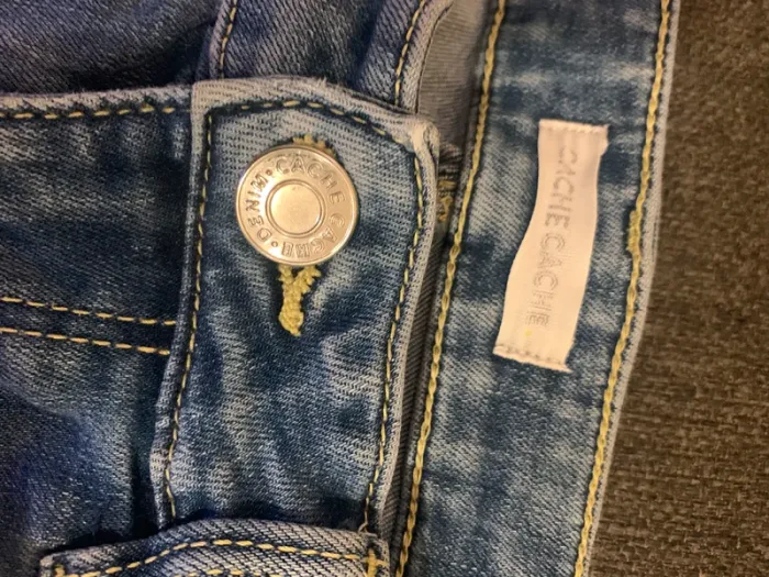 Jeans slim cache cache - photo numéro 5