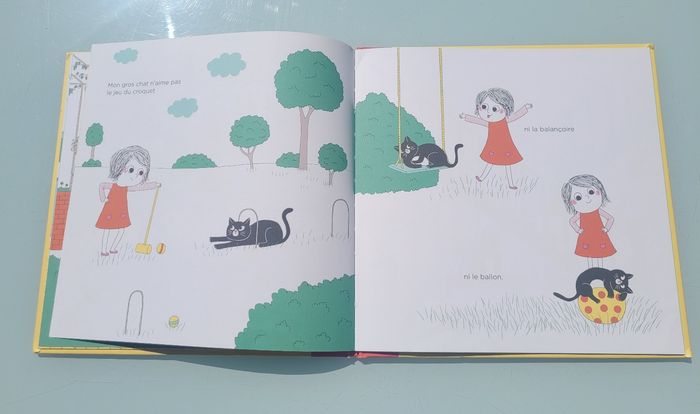 🐱 Mon gros chat 🐱 livre albin michel jeunesse - photo numéro 6