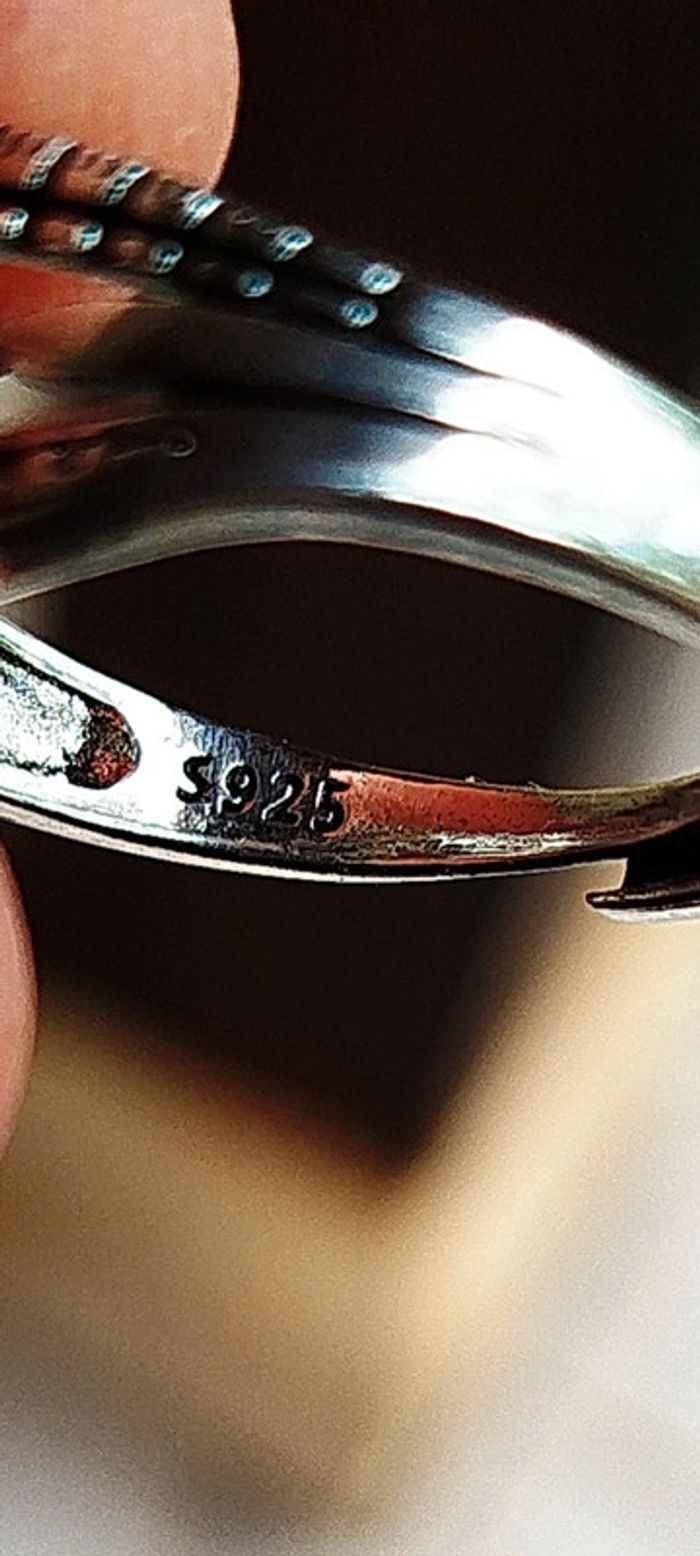 Œil d’Améthyste💫Bague Protectrice en Argent Énergisé - photo numéro 7