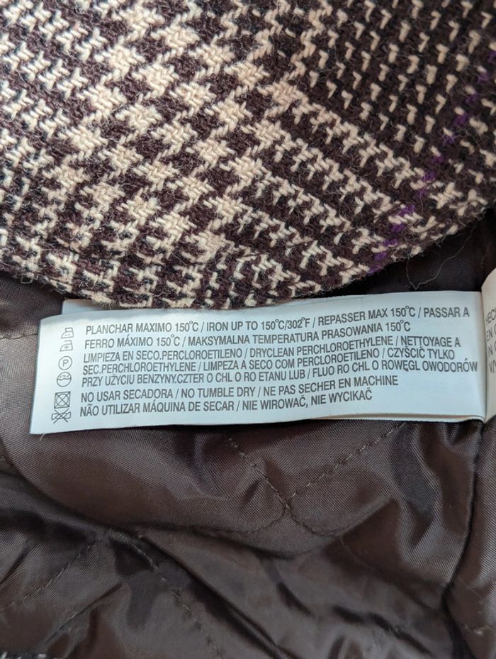 Blazer court à carreaux Bershka – Style preppy vintage - photo numéro 6