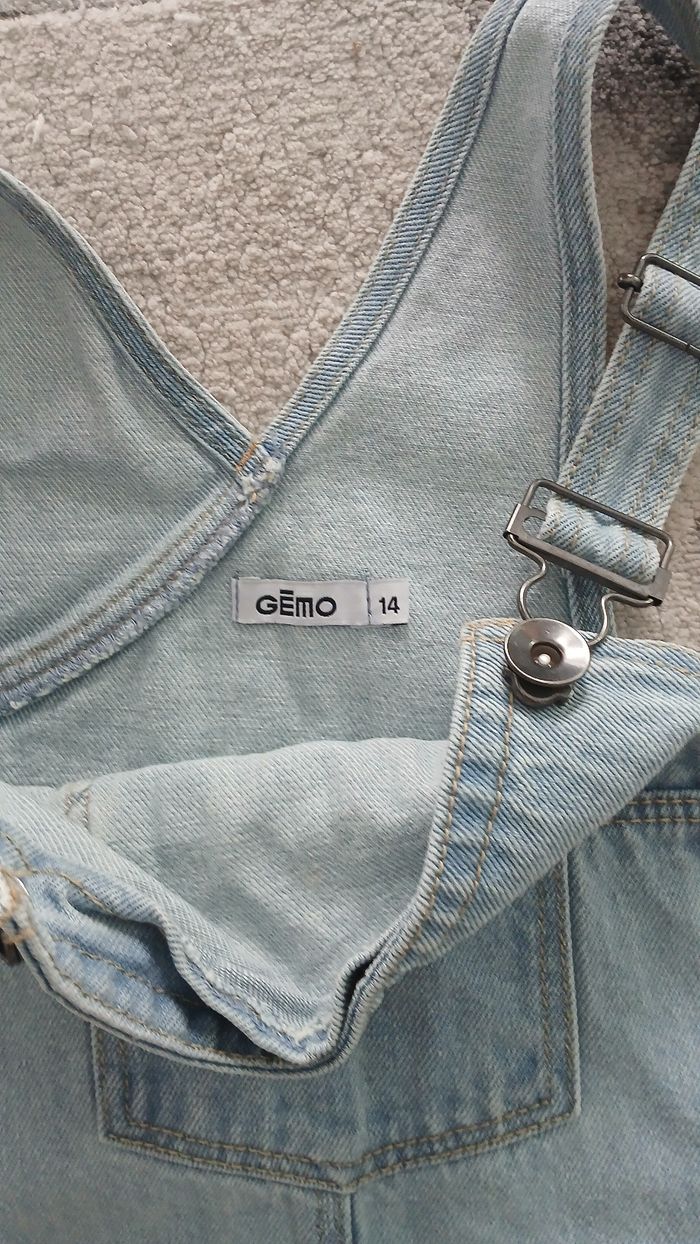 Robe salopette jean gemo 14ans - photo numéro 3